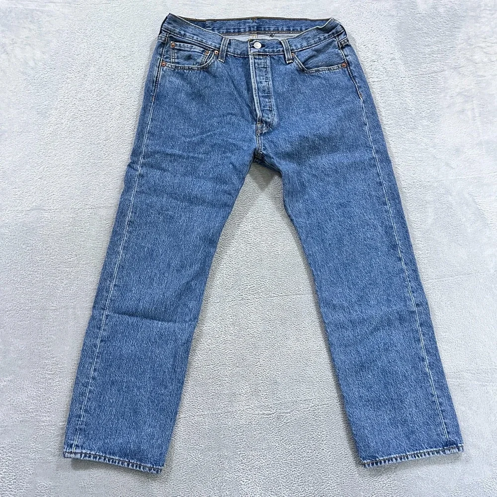 Levi's 501 XX Jeans‎ Denim Men 33x29* Jeans Straight Button Fly Blue